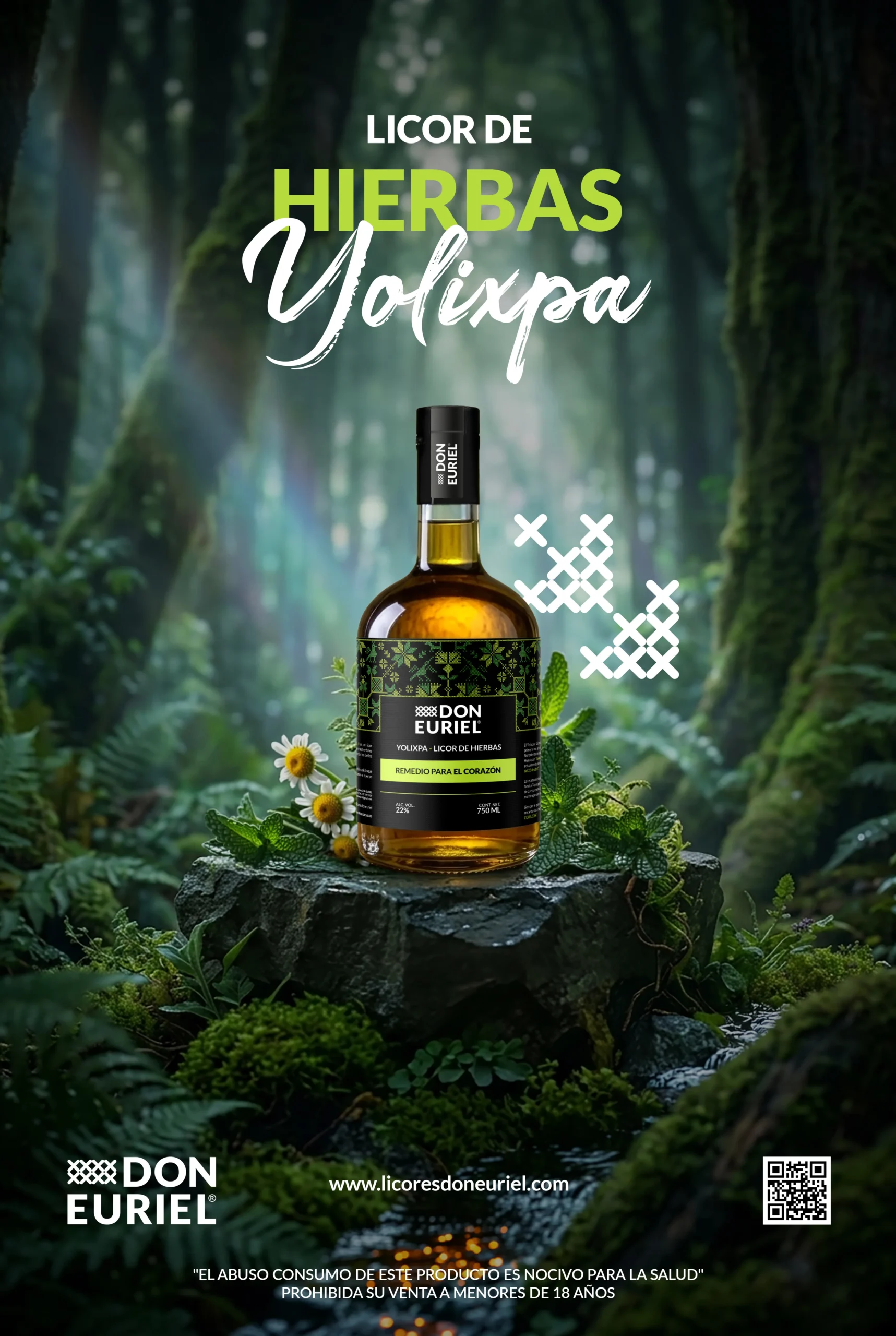 YOLIXPA, LICOR DE HIERBAS POBLANO